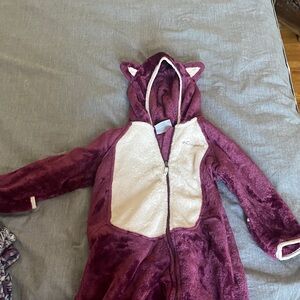 Columbia Kids Costume in Rich Purple and Cream